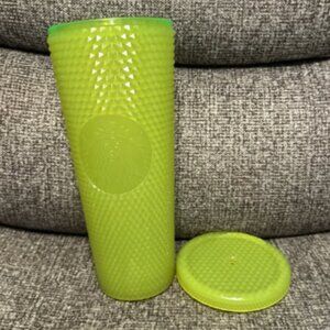 Starbucks Glow in the dark Cup Tumbler Venti Studded Lemongrass - No Straw